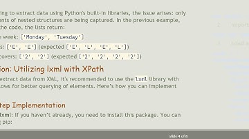 Extracting and Saving Variables from XML in Python