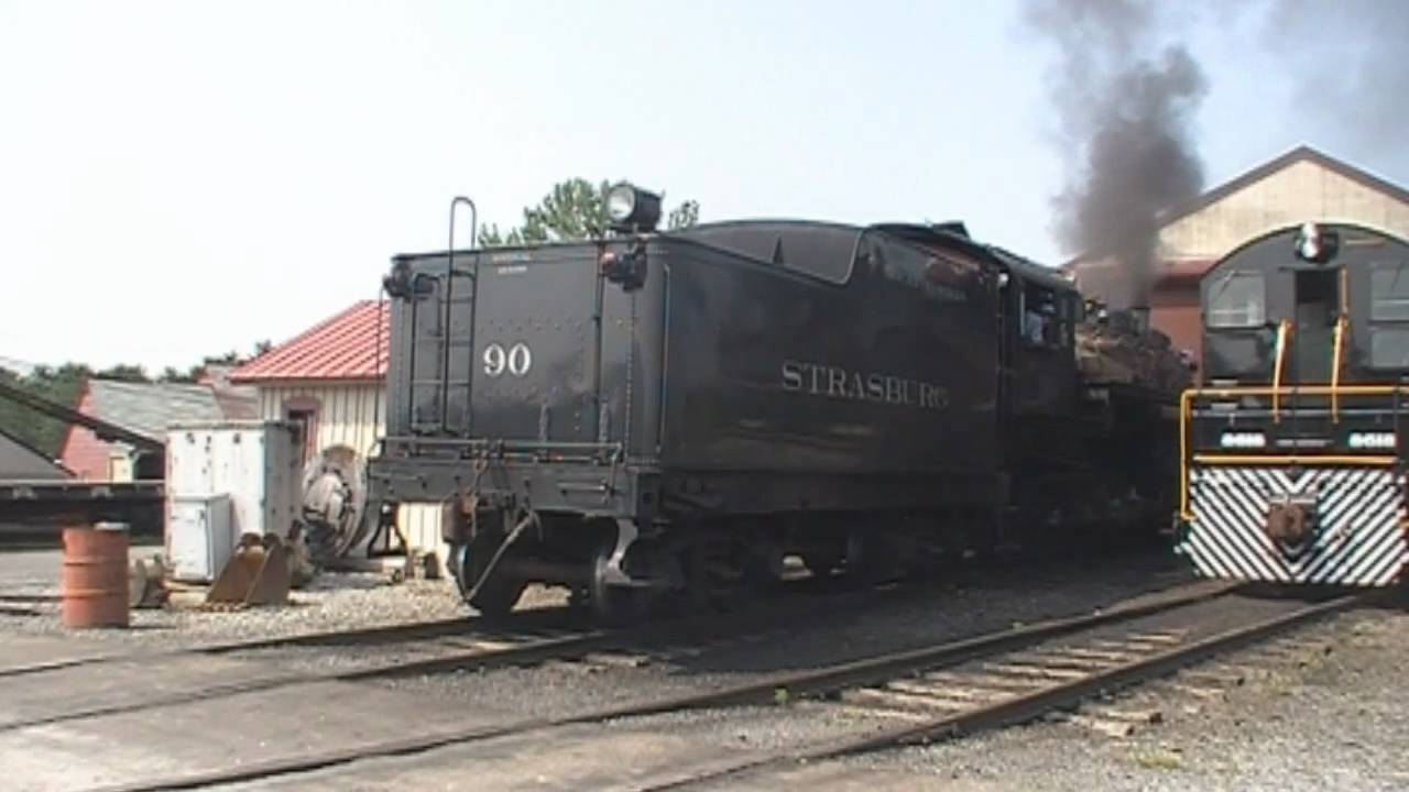 Strasburg Railroad on Memorial Day Part 1: 90 at Her Best