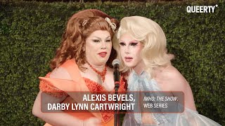 Celebrity Darby Lynn Cartwright & Alexis Bevels Accept the WEB SERIES Award at the 2023 Queerties Awards Profile