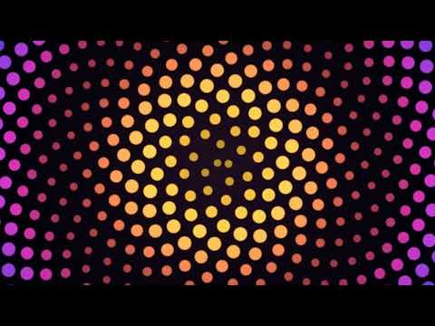 Phyllotaxis sunflower 4k Visual Loop | Python + Taichi CUDA | 60 FPS