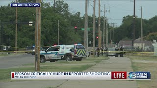 One critically wounded in north-central Wichita shooting