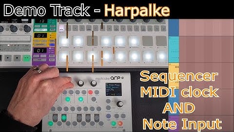 Midicake ARP and Ableton - Demo Track - Harpalke