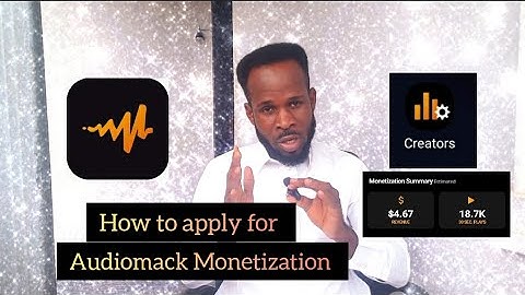 How to check and apply for Audiomack Monetization