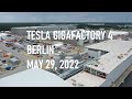 Tesla Gigafactory 4 Berlin | Great progress | May 29, 2022 | DJI drone 4K Video