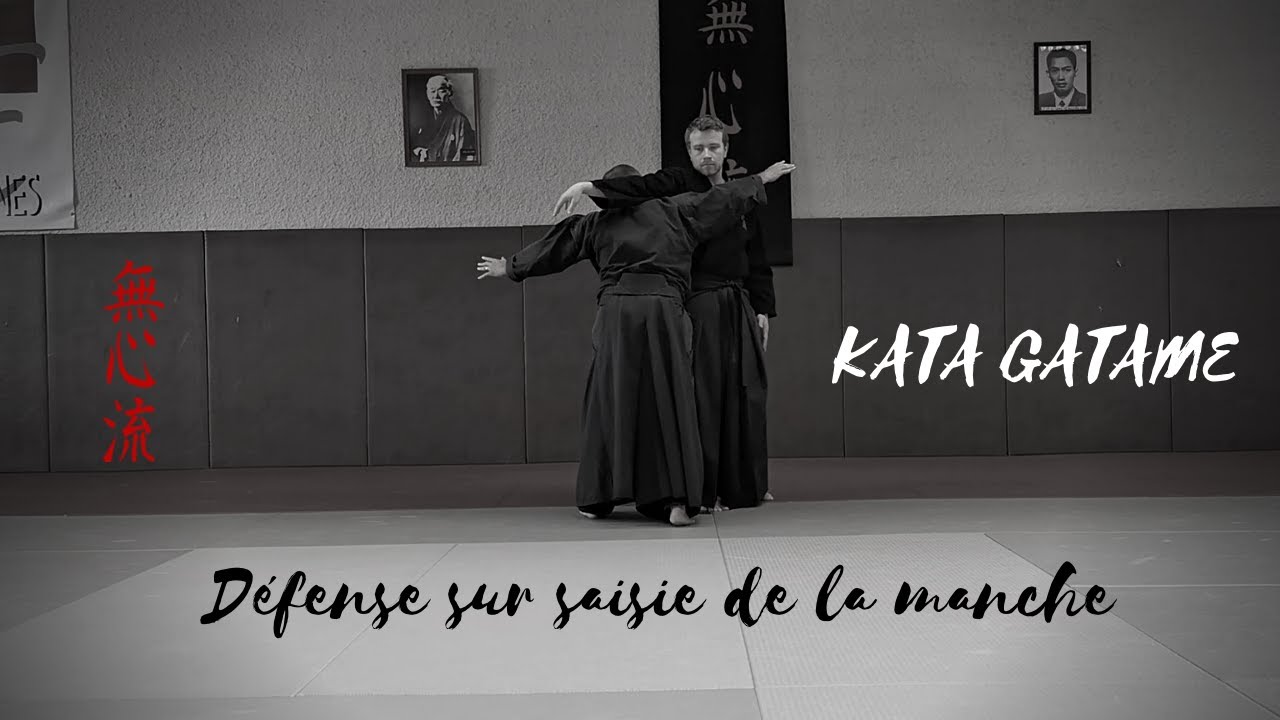 Mushin ryu Ju jitsu: Ushiro kata dori, kata gatame.