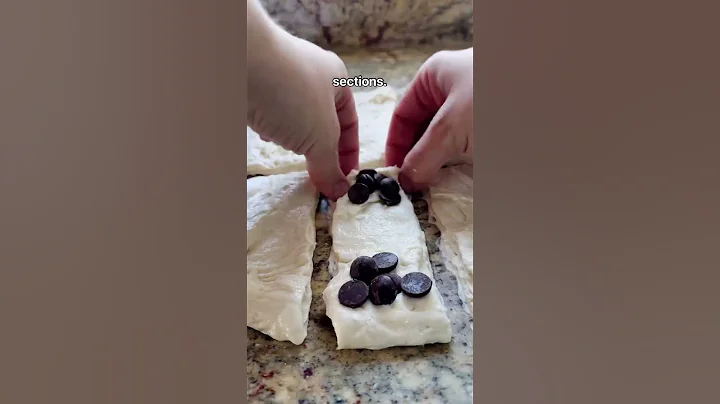 Chocolate Sourdough Croissant Rolls