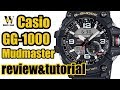 Casio G Shock GG 1000 MUDMASTER - module 5476 review & tutorial how to set up ALL the functions