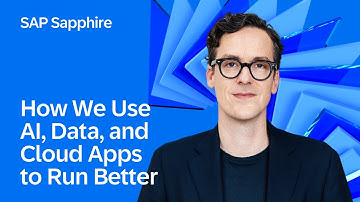 Inside SAP: How We Use AI, Data & Cloud Apps to Run Better | SAP Sapphire 2025