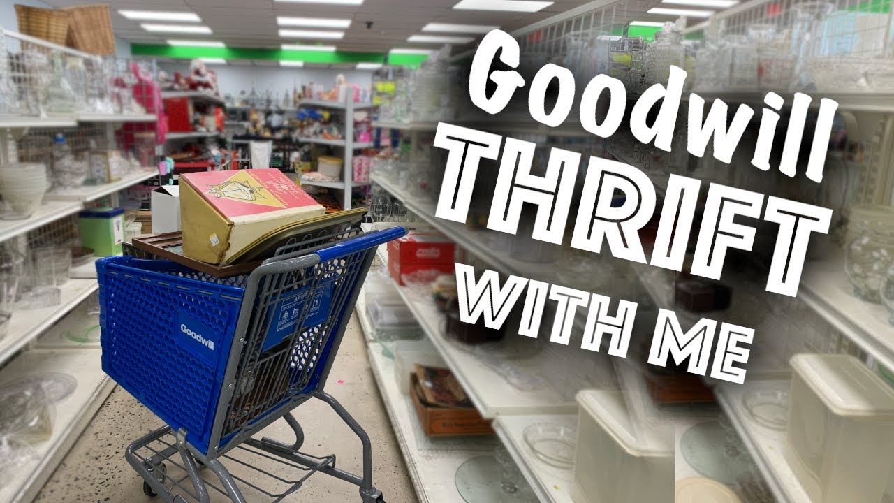 THIS was HIDING On the Bottom Shelf at GOODWILL | Thrift with Me for ...
