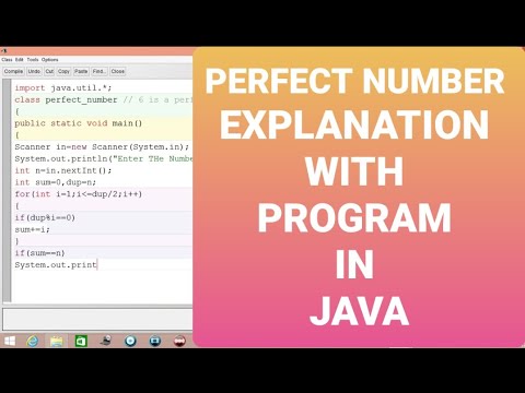 PERFECT NUMBER EXPLANATION WITH PROGRAM IN JAVA |CLASS 9 - 10 | BY MARTIAL JAVA