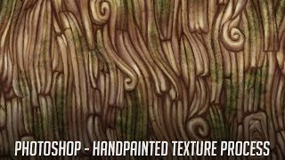 Handpainted Tree Texture Process