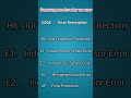 Samsung ac error code #shorts