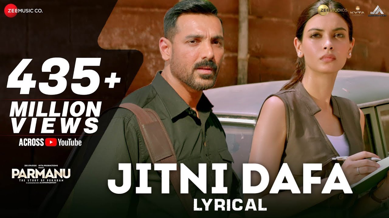 Jitni Dafa   Lyrical  PARMANU  John Abraham  Diana  Jeet Gannguli  RashmiVirag