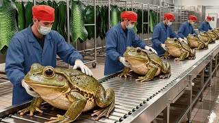 Inside the Frog Leather Factory: Shocking Production Secrets