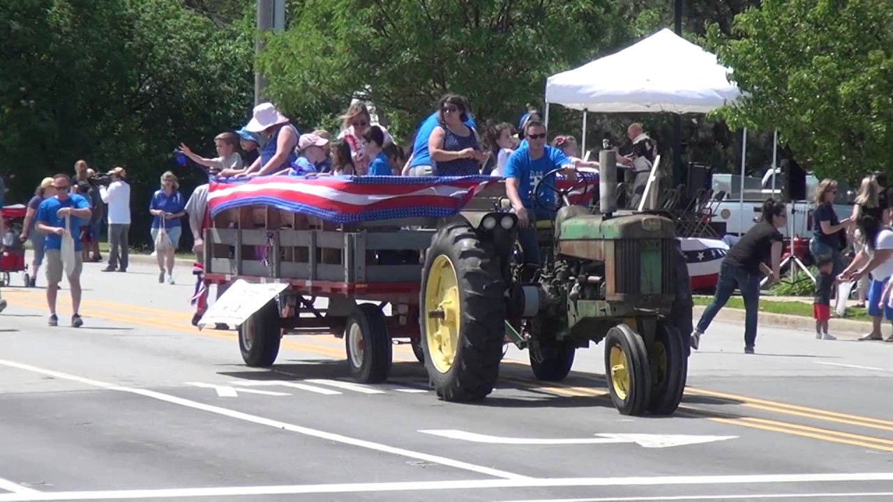 Wood Dale Memorial Day Parade 2017 YouTube