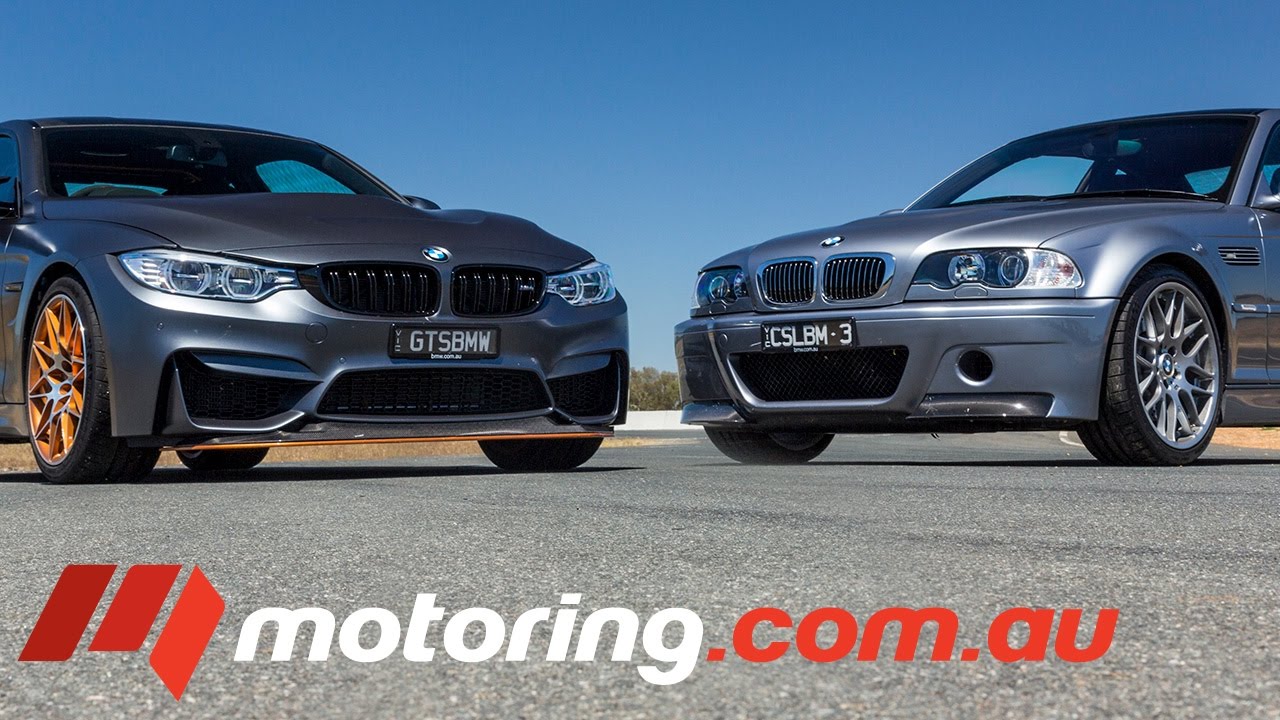 2017 Bmw M4 Gts V 2004 M3 Csl Motoring Com Au Youtube