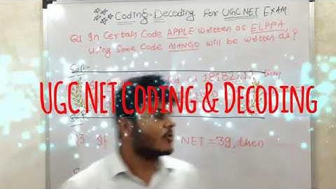 Coding Decoding For CBSE UGC NET Paper 1| Reasoning Important Questions Tips & Tricks To Solve