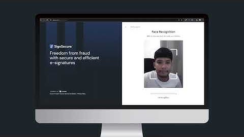 Sign with total confidence with SignSecure
