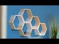 Cómo hacer baldas hexagonales - Programa completo - Bricomanía