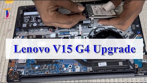 How to Open Lenovo V15 G4 and Upgrade HDD / SSD