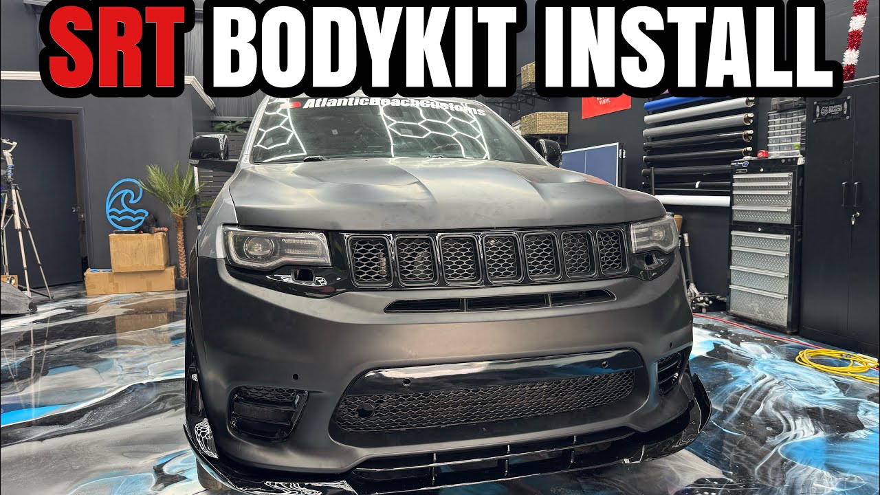 CAMMED Trackhawk Clone Build – Полная трансформация кузова с обвесом!
