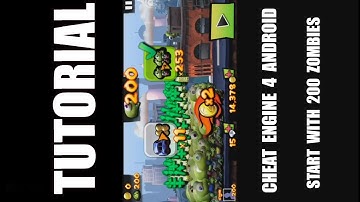 Zombie Tsunami :TUTORIAL 1 Cheat Engine 4 Android How 2 Start With 200 Zombies!