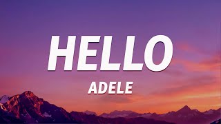 Adele - Hello (Lyrics)