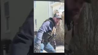 ICE Agents Smashing Glass in Massachusetts #maga #news #democracynow