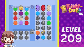 Knit Out Level 209 Solution Walkthrough