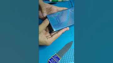 Samsung M32 back glass remove