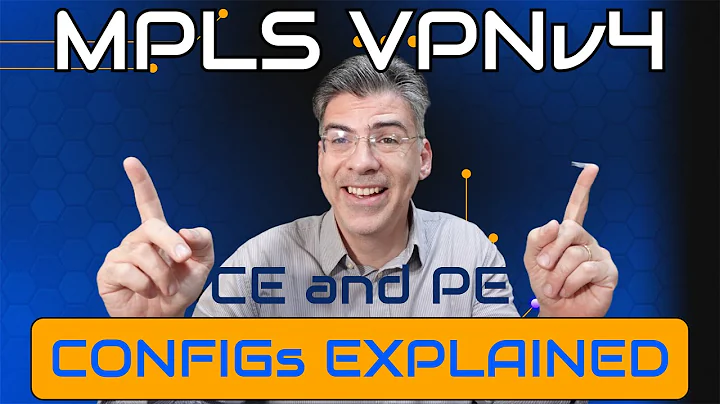 MPLS VPNv4 CE and PE configs and verification on Cisco IOS Routers