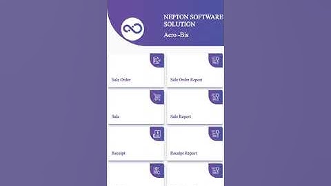 Acro BIS App - Receipt