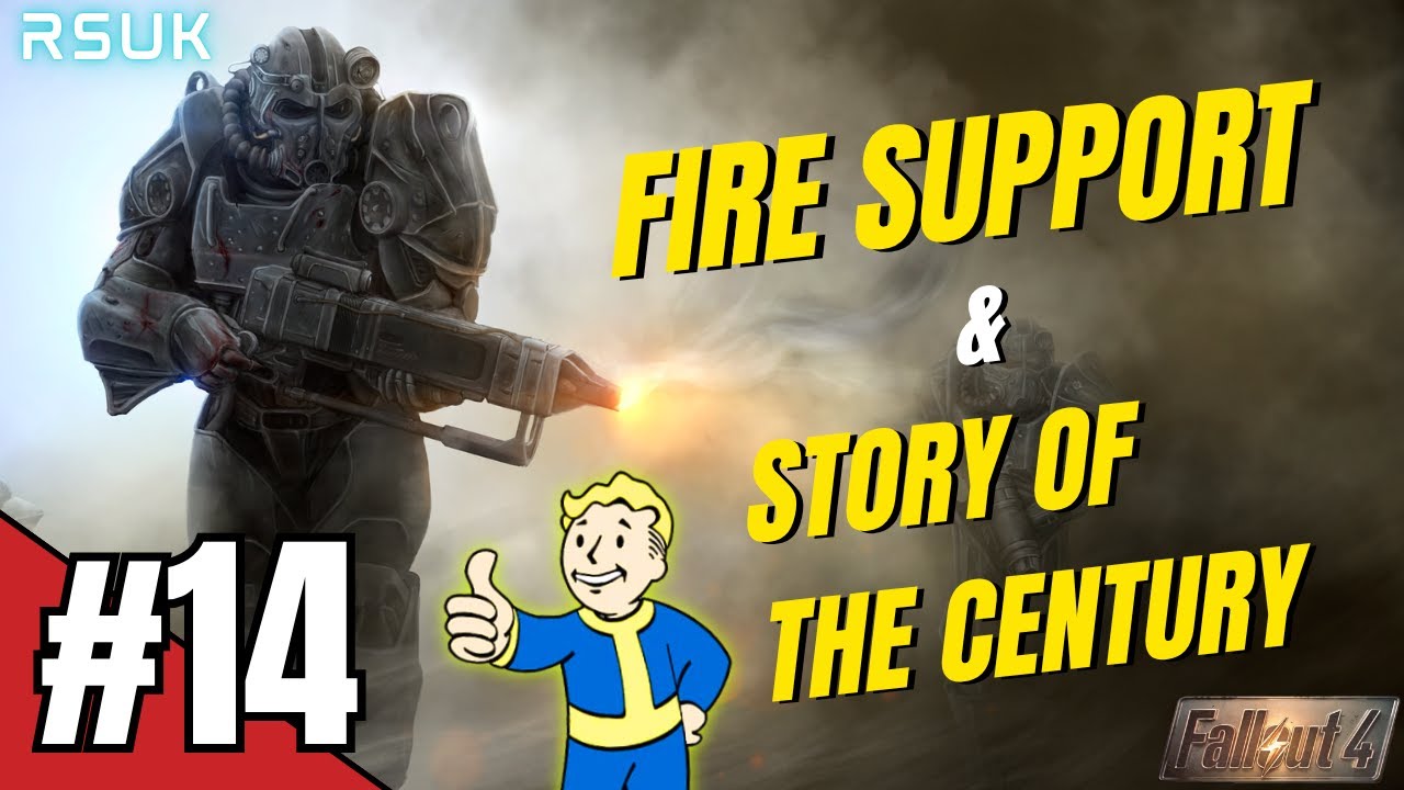 Fallout 4 - Fire Support - Story Of The Century - Walkthrough Part 14 (PS5)