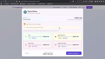 Host Quiz Dashboard - Web3 Impact Campaign