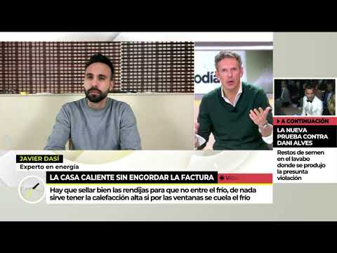 Javier Dasí en Telecinco · Ya es mediodía (25 de enero de 2023)