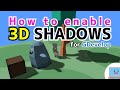 How to enable 3D shadows [GDevelop Tutorial]