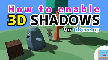 How to enable 3D shadows [GDevelop Tutorial]