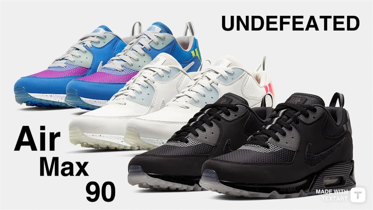 UNDEFEATED X Nike Air Max 90 (2020 Release)