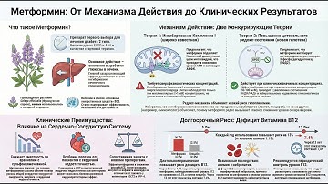 Метформин - отделяем мифы от фактов: пересмотр механизмов и расширение горизонтов терапии