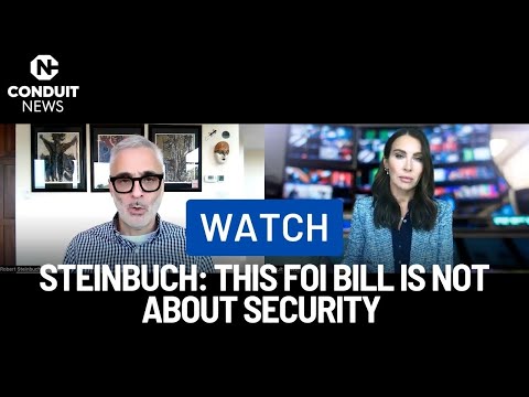 Steinbuch: FOI Bill Not About Security