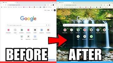 How To Change (Set) Background Image On Google Chrome