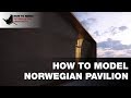 How to Model Norwegian Pavilion in Rhino