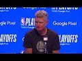 Steve Kerr postgame; Warriors beat the Nuggets in Game 2