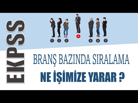 BRANŞ BAZINDA SIRALAMA NE İŞİMİZE YARAR ?