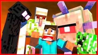 STEVE LIFE (SHORTS) ALL EPISODES (1-4) - Minecraft Animation Movie