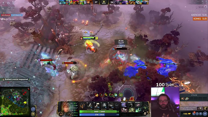 Lotus orb bug with Marci, Stunned through BKB?