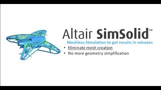 Altair SimSolid Working with Contacts