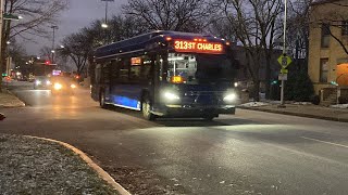 Pace 2020 New Flyer Xd40 Bus 20419 On Rt 313 St Charles Credit To Erin Mishkin Jr Taken 121622