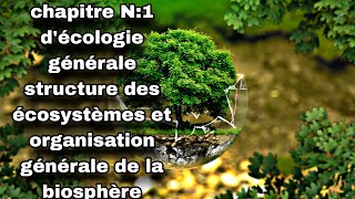 Chapitre:1 d'écologie générale : Structure des écosystèmes et organisation générale de la biosphère