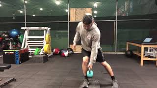 Lateral Shuffle on Plate w/ KB Switch